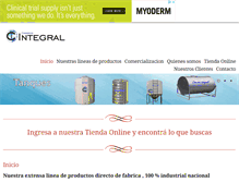 Tablet Screenshot of comerciointegral.com.ar